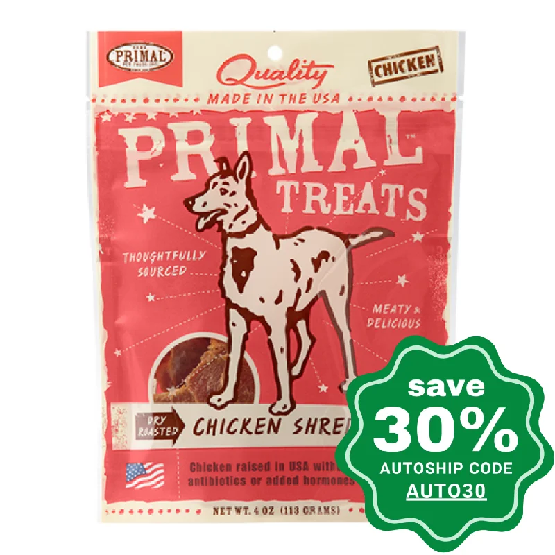 Primal - Treats - Dry Roasted Chicken Shredders - 4OZ