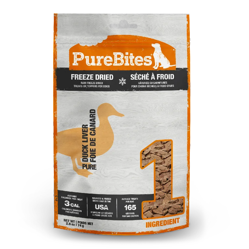 PureBites Freeze Dried Duck Dog