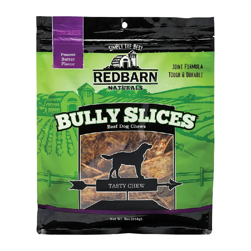 Redbarn Bully Slices Peanut Butter Flavor 9oz