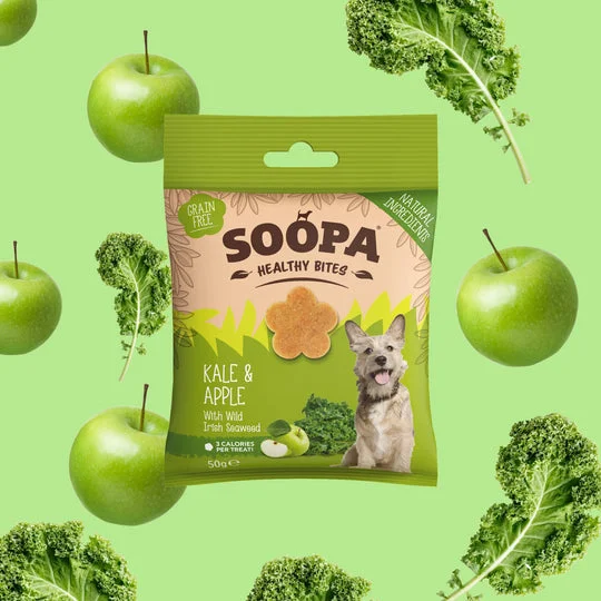 Soopa Kale & Apple Healthy Bites Dog Treats