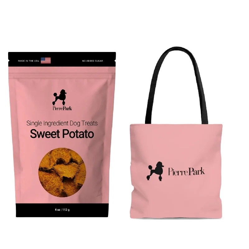 Sweet Potato Dog Treats & Tote Bag Bundle