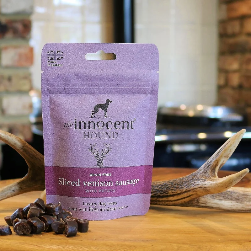 The Innocent Hound Sliced Venison Sausage Dog Treats