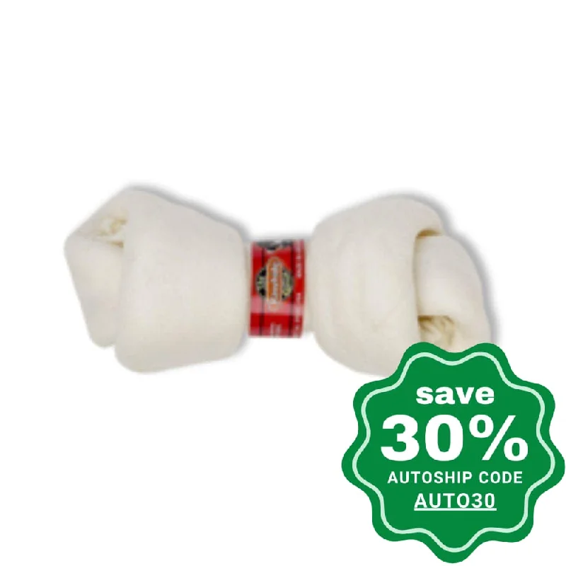 The Rawhide Express - Knotted Bone - Beef - 10-12CM