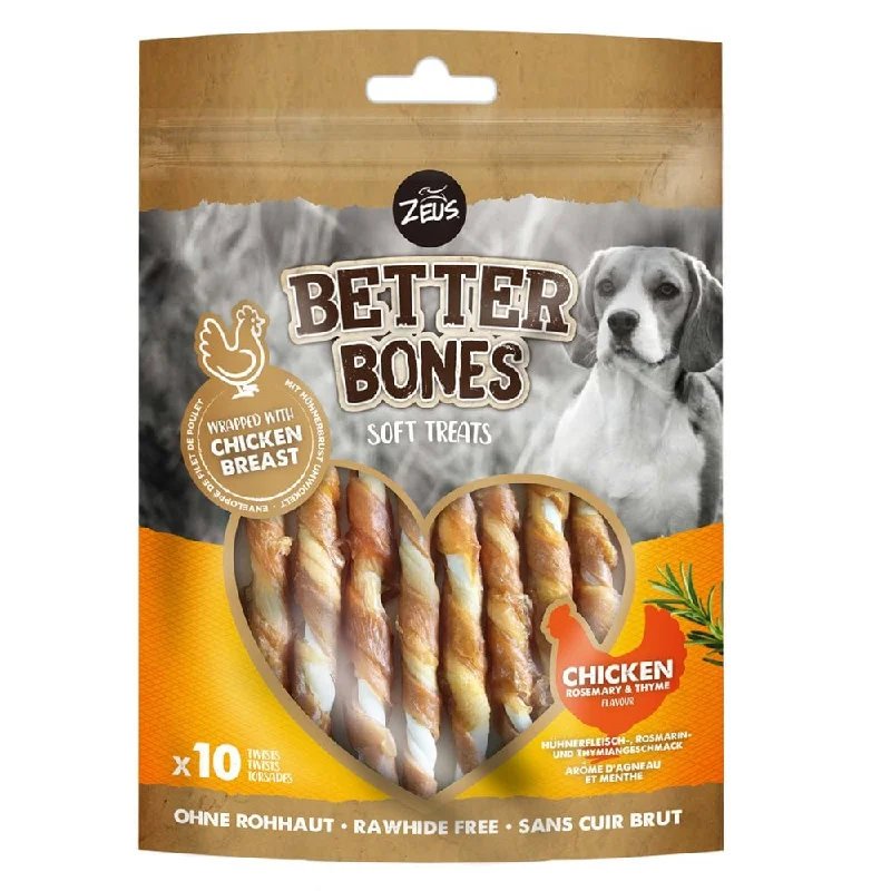 Zeus Better Bones Chicken Twists with Wrapped Chicken